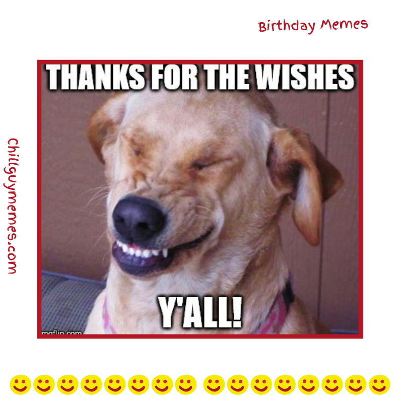 happy birthday meme