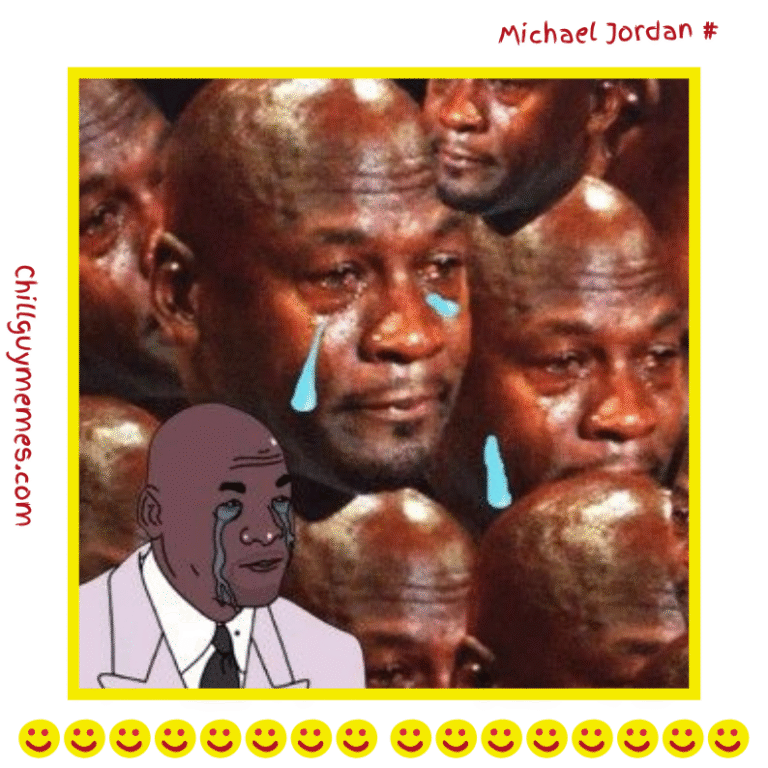 michael jordan crying meme