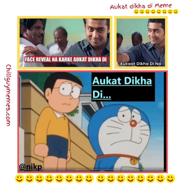 Chill Guy Memes | Top aukat dikha di meme Collection for Daily Laughter